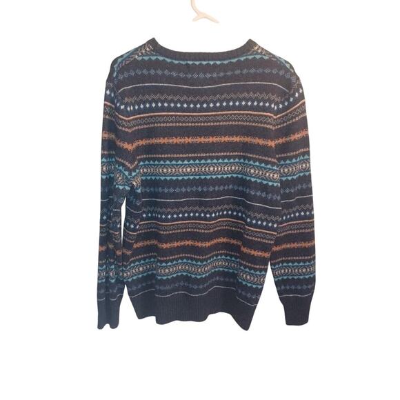 Urban Pipline Sweater Mens Medium Blue Multicolored Striped - Picture 3 of 7